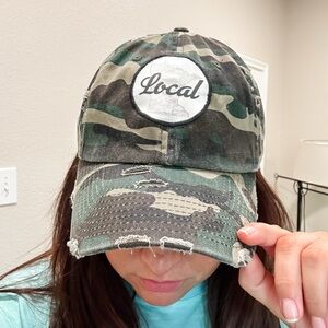 Women’s KBETHOS Vintage Camo “Local” Cap